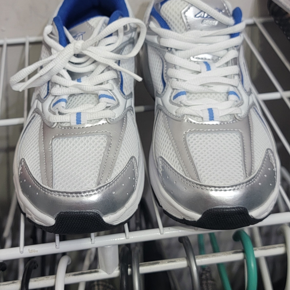 Avia Kids' Silver and Blue Sneakers